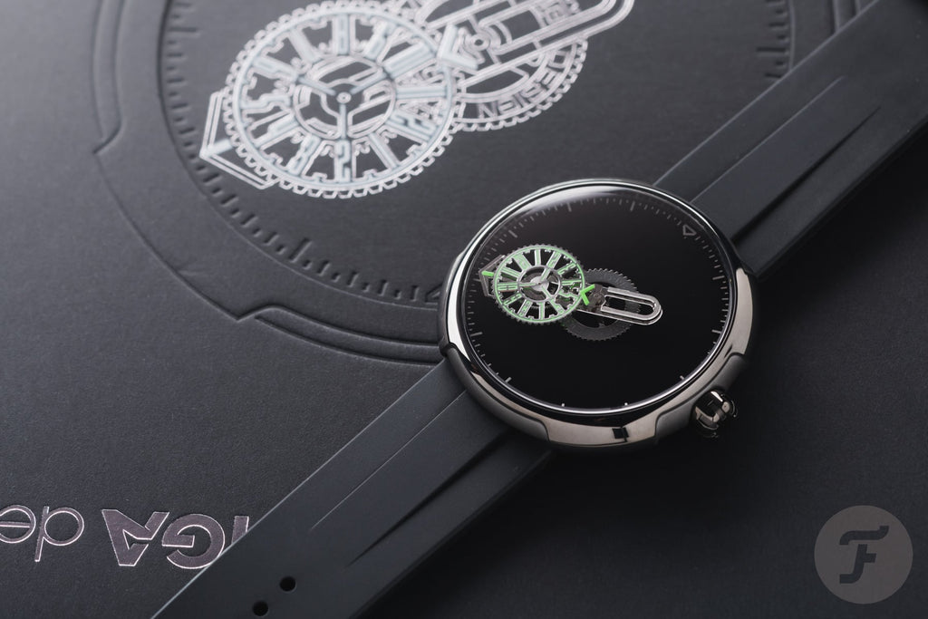 C’est la seule montre mécanique lisible uniquement avec un code secret… et elle cartonne