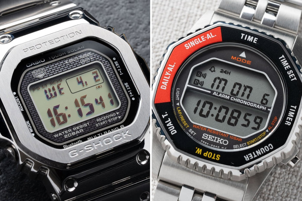 Les rééditions Seiko Rotocall confrontées à la G-Shock Square en acier : qui remporte la bataille ?