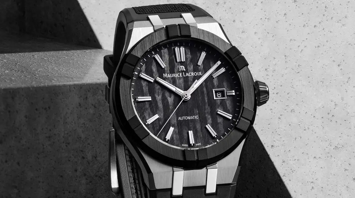 C’est la montre Maurice Lacroix urbaine la plus radicale… et son nom cache un double sens