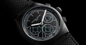 La nouvelle Highlife Chronograph Bamford affiche un boîtier en titane cristal inédit