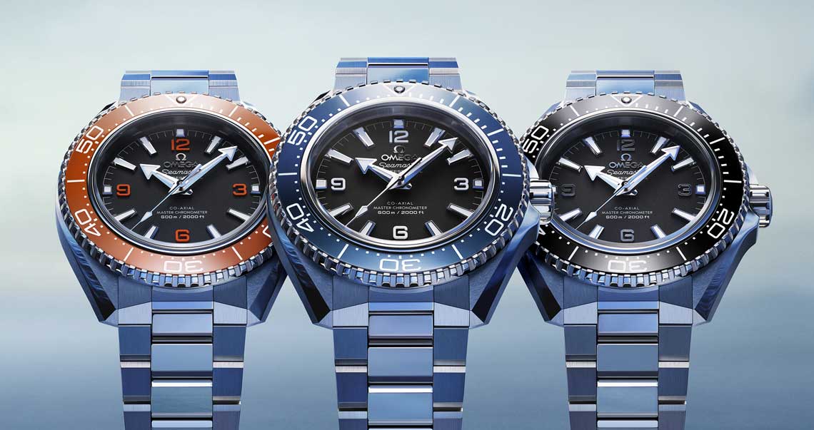 Omega surprend avec 7 nouvelles Planet Ocean : design revisité et technologie de pointe en 2025