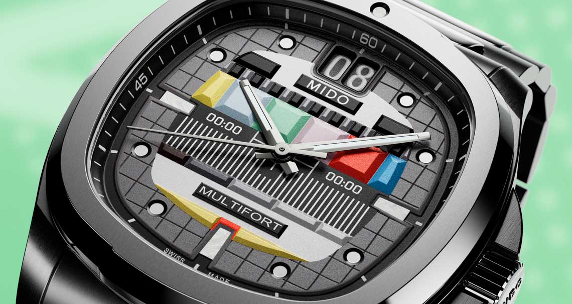 Cette Mido S01E02 cache une surprise : 3 bracelets, un cadran TV et un prix choc