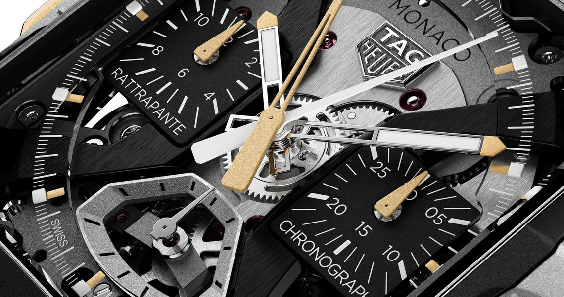 La nouvelle montre TAG Heuer Monaco en titane pèse 85 g... et cache un chronographe extrêmement sophistiqué