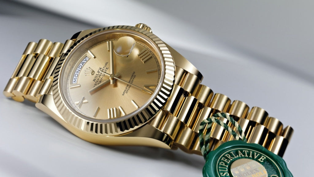 COMBIEN D'OR DANS UNE ROLEX?