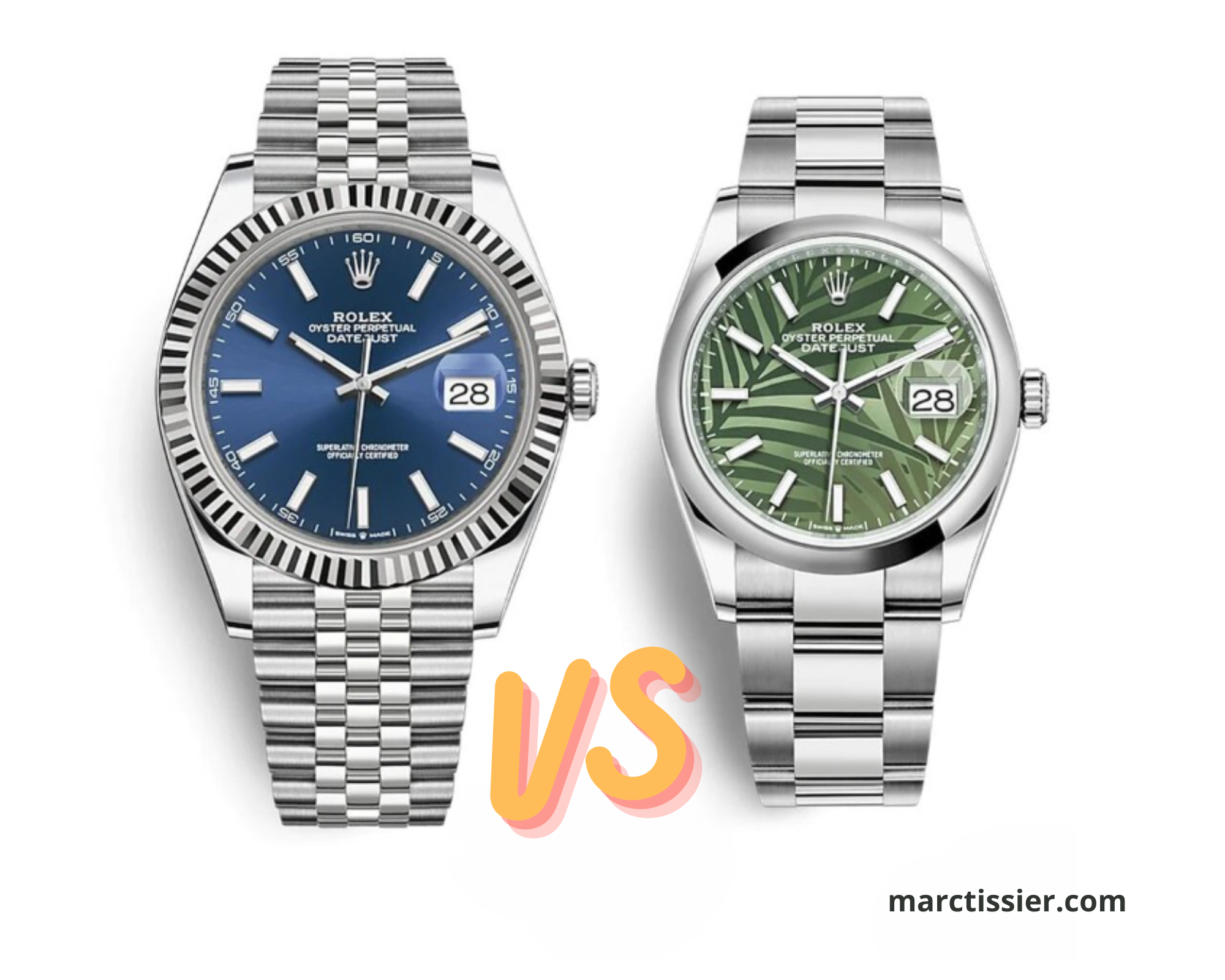 BRACELET ROLEX OYSTER OU JUBILEE : COMPARATIF.