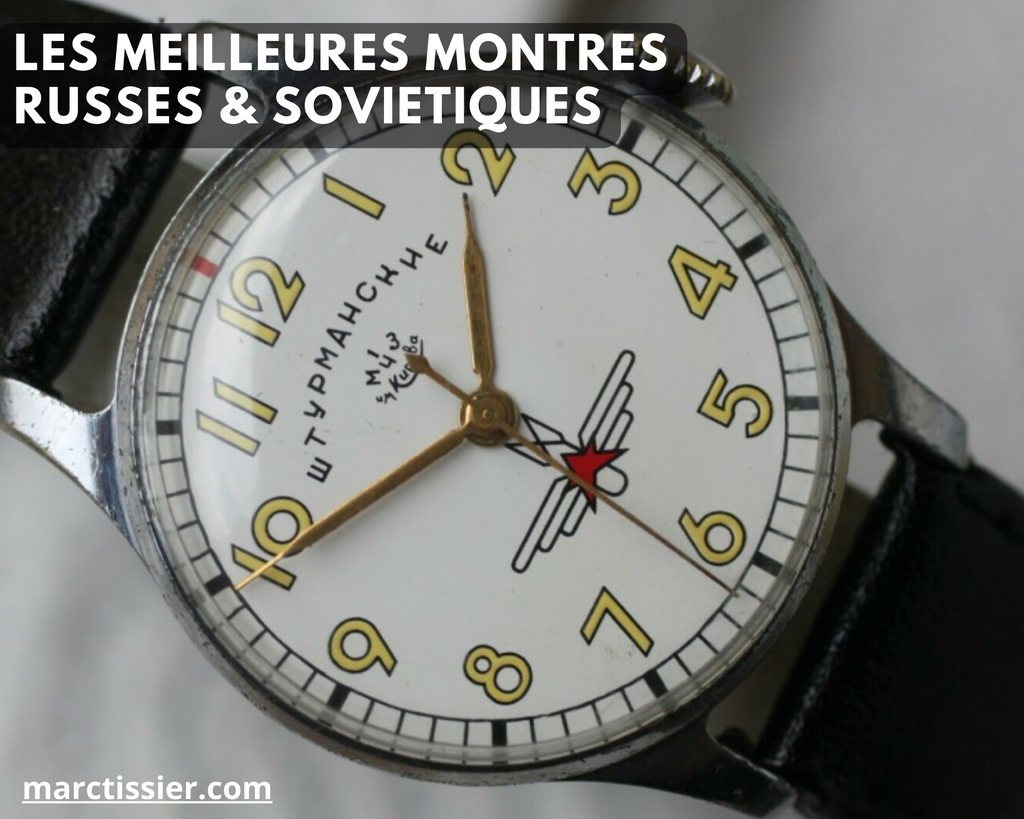 Montres russes et sovietiques: 67% moins chères que les Suisses, mais quelle fiabilité réelle ?