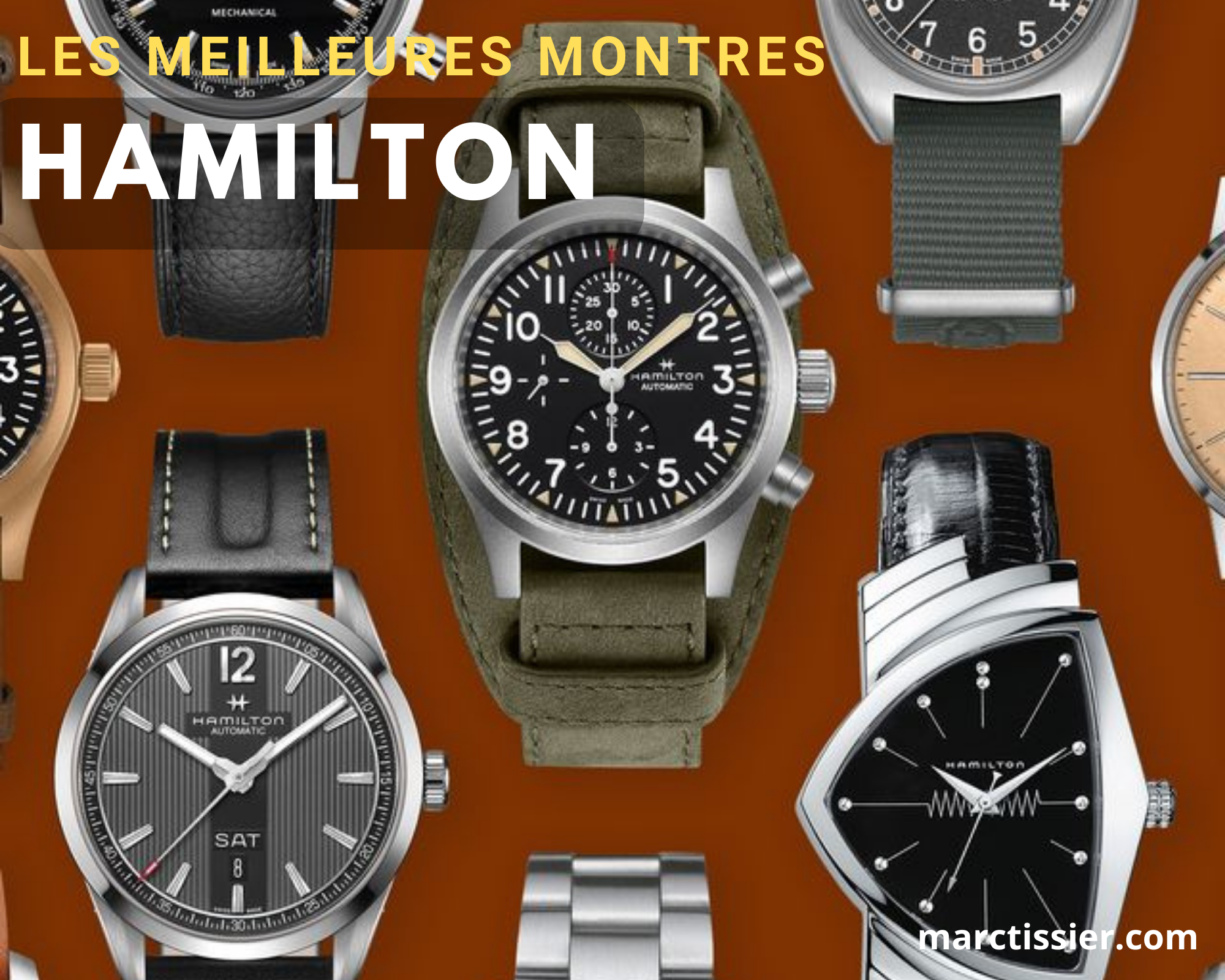 Avis montre Hamilton : la marque suisse-américaine qui fait de l’ombre à Tissot et Seiko