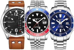 NOTRE AVIS SUR LES MONTRES STUHRLING : DES DESIGNS AMBITIEUX MAIS UNE FABRICATION DISCUTABLE.