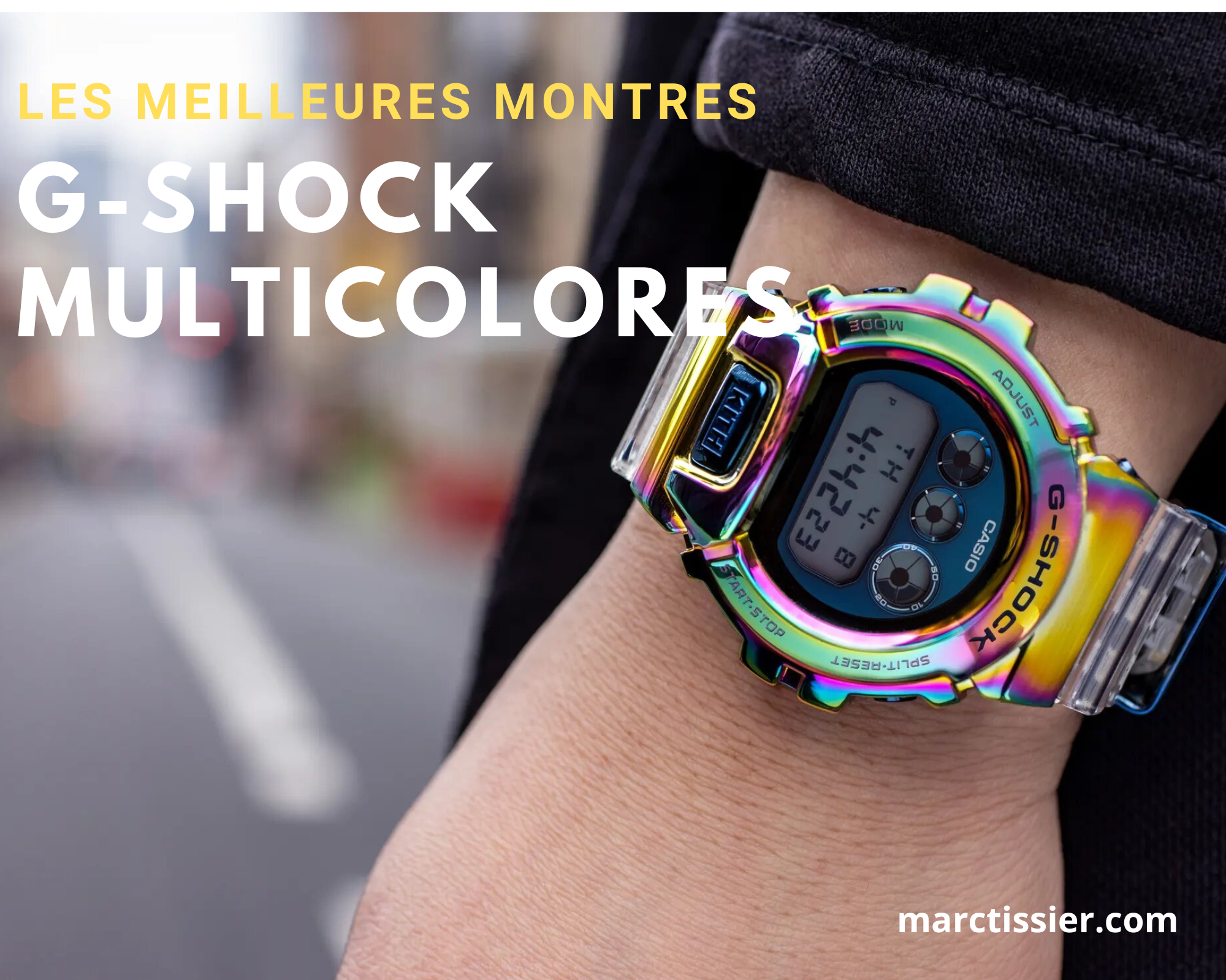 G-Shock multicolores : ce modèle japonais prend +87% de valeur en 2 ans… voici pourquoi les collectionneurs se l'arrachent