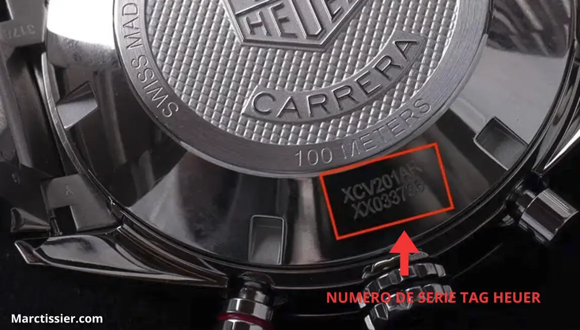 COMMENT VERIFIER LE NUMERO DE SERIE MONTRE TAG HEUER