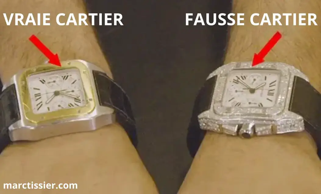 VRAIE MONTRE CARTIER VS FAUSSE MONTRE CARTIER, COMMENT FAIRE LA DISTINCTION ?