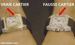 VRAIE MONTRE CARTIER VS FAUSSE MONTRE CARTIER, COMMENT FAIRE LA DISTINCTION ?