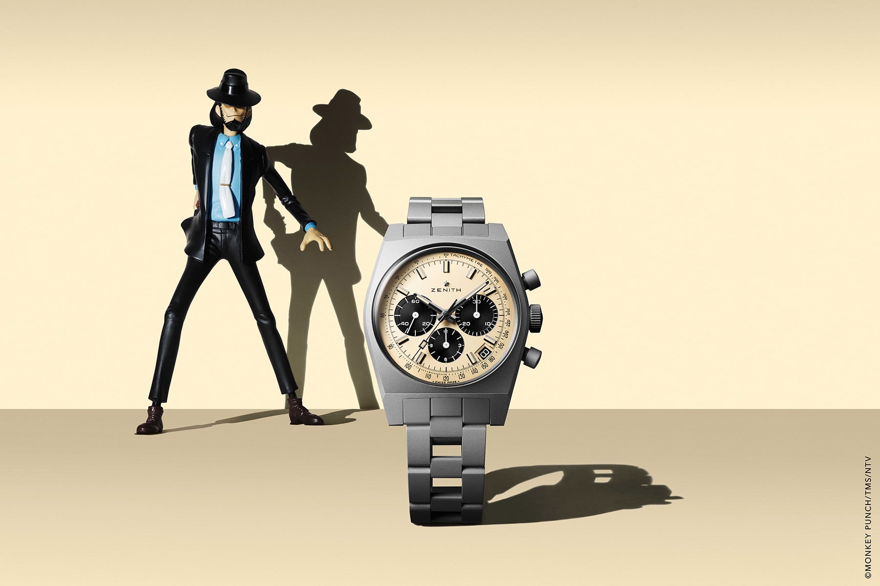Zenith crée la surprise avec une nouvelle Chronomaster inspirée de Lupin III et Daisuke Jigen