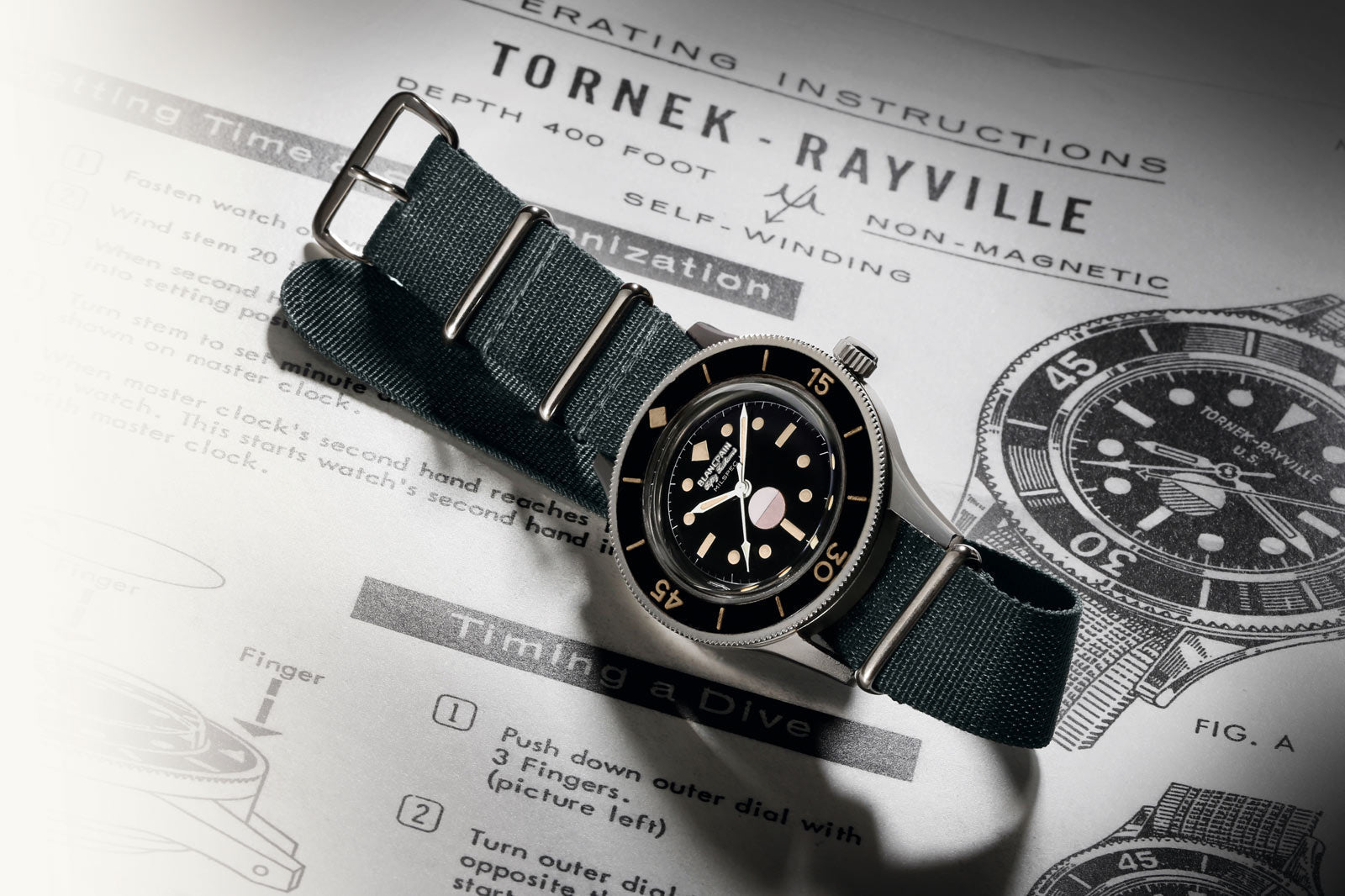 POURQUOI LA BLANCPAIN FIFTY FATHOMS RESTE LA RÉFÉRENCE ABSOLUE DES MONTRES DE PLONGÉE 70 ANS APRÈS