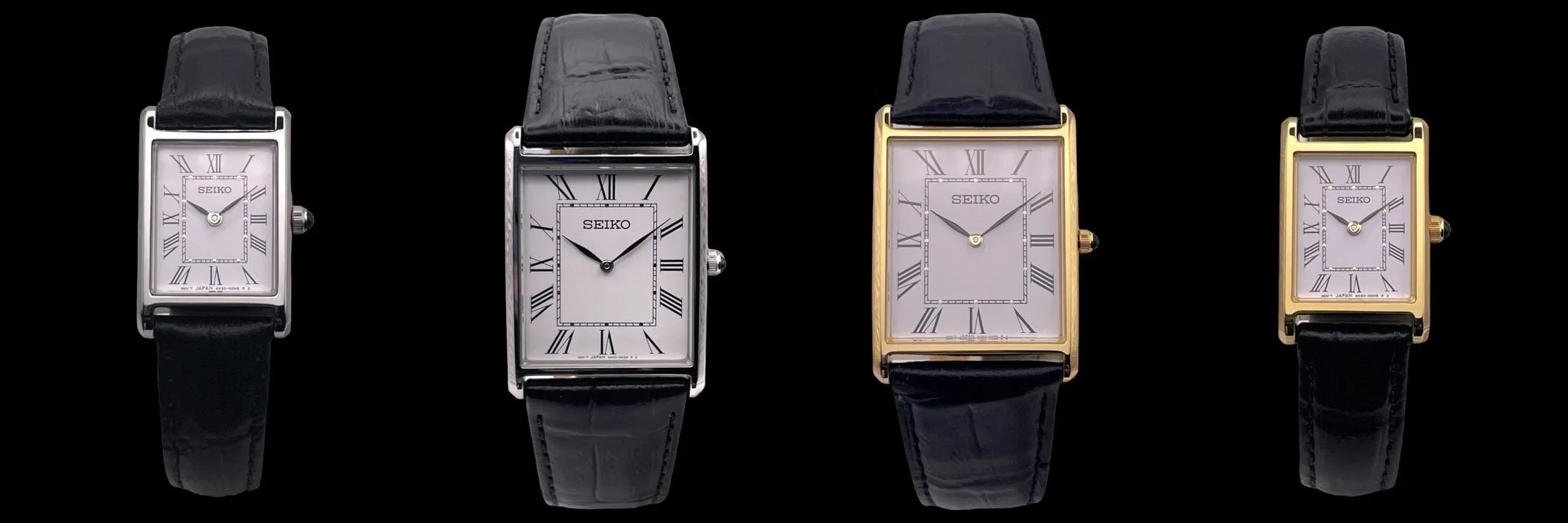 LA SEIKO TANK EST UNE COPIE ASSUMÉE DE LA CARTIER TANK … QUI SÉDUIT POUR LES PETITS BUDGETS