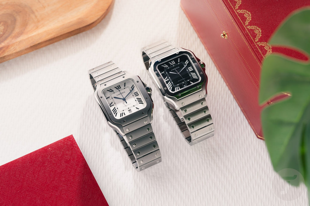 Cartier surprend en 2025 avec deux nouvelles Santos radicales en titane et cadran noir lumineux