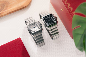 Cartier surprend en 2025 avec deux nouvelles Santos radicales en titane et cadran noir lumineux