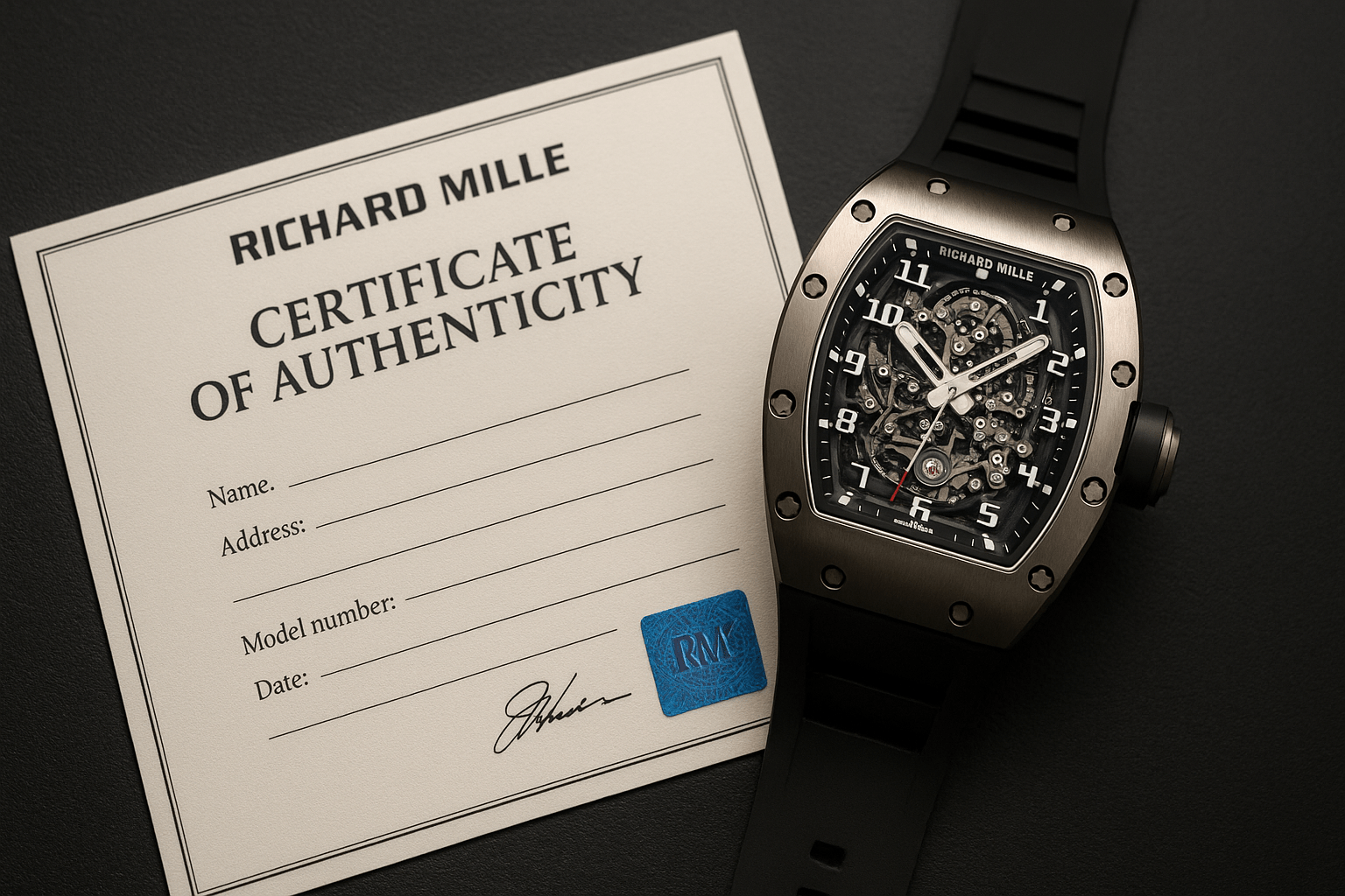 Plusieurs centaines de millions… c’est ce que rapporte le trafic des faux certificats Richard Mille