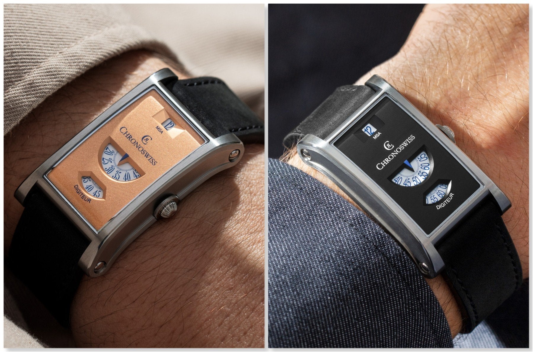 Les montres sans aiguilles reviennent en 2025 : ce modèle suisse en acier fait parler de lui