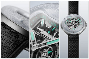 187 000 $ pour cette montre en saphir et titane : Hublot frappe un grand coup en 2025