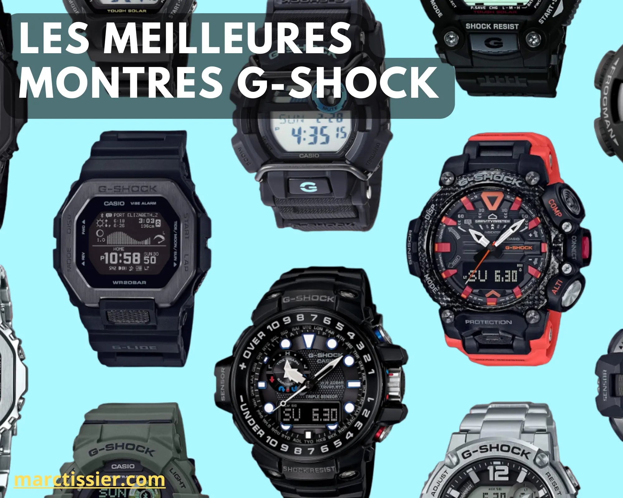 LES MEILLEURES MONTRES G-SHOCK -2024
