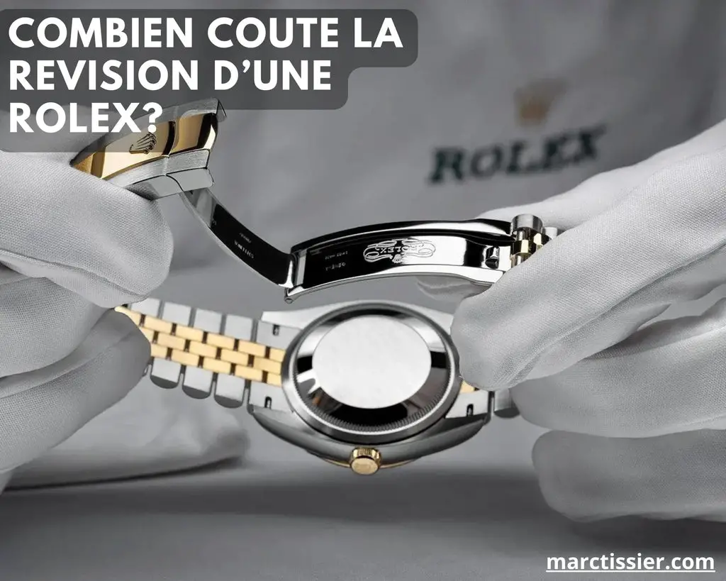 Quel est le prix pour une révision d’une Rolex Day-Date ?