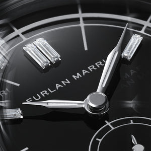 Une rare montre Furlan Marri séduit les collectionneurs avec son cadran noir profond et ses diamants