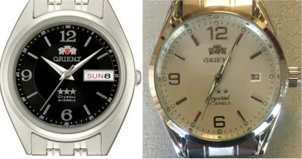 Fausses montres Orient:  ces erreurs grossières permettent d'identifier les copies chinoises sans expertise
