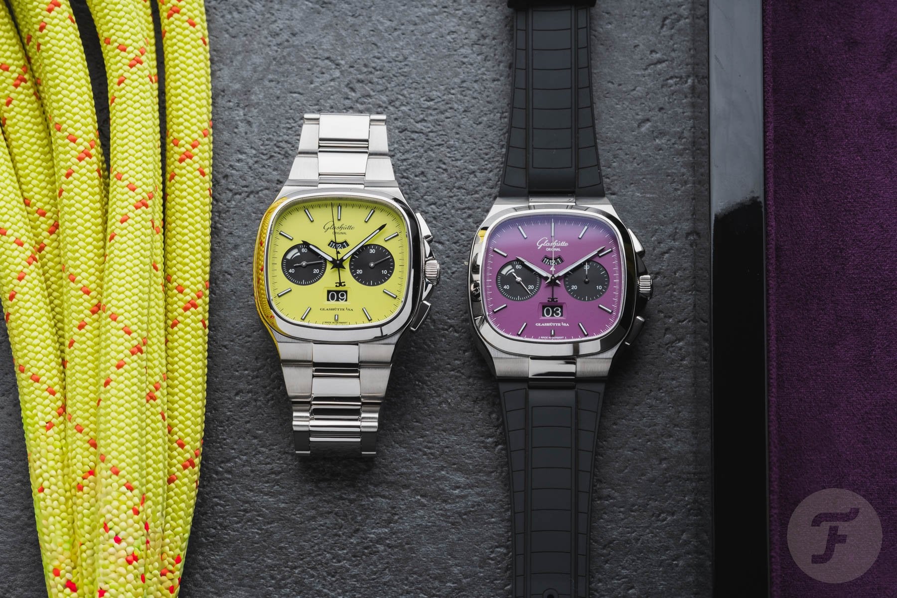 Ce chronographe allemand au style années 70 crée la surprise auprès des collectionneurs