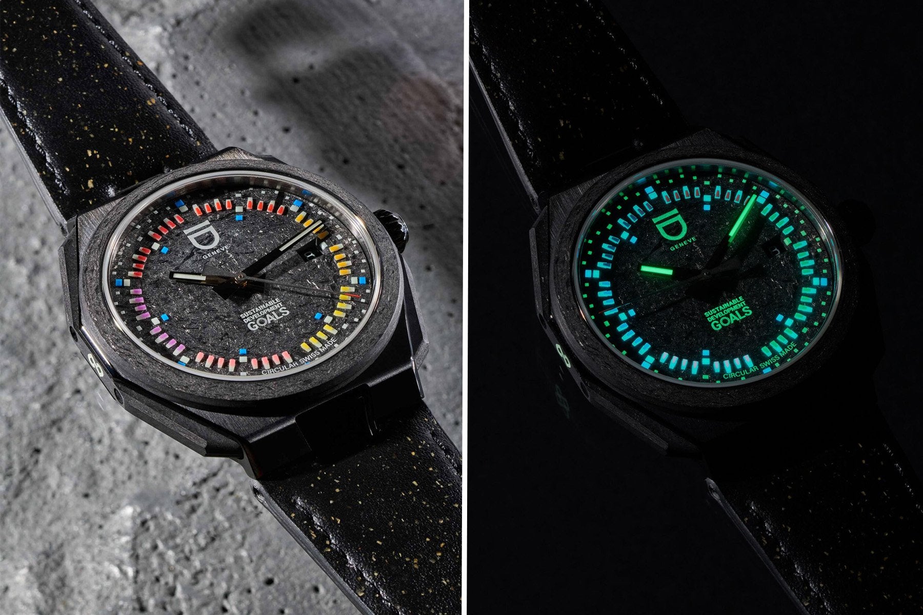 Cette montre suisse 100 % circulaire reprend les 17 objectifs de l’ONU : initiative inédite à découvrir