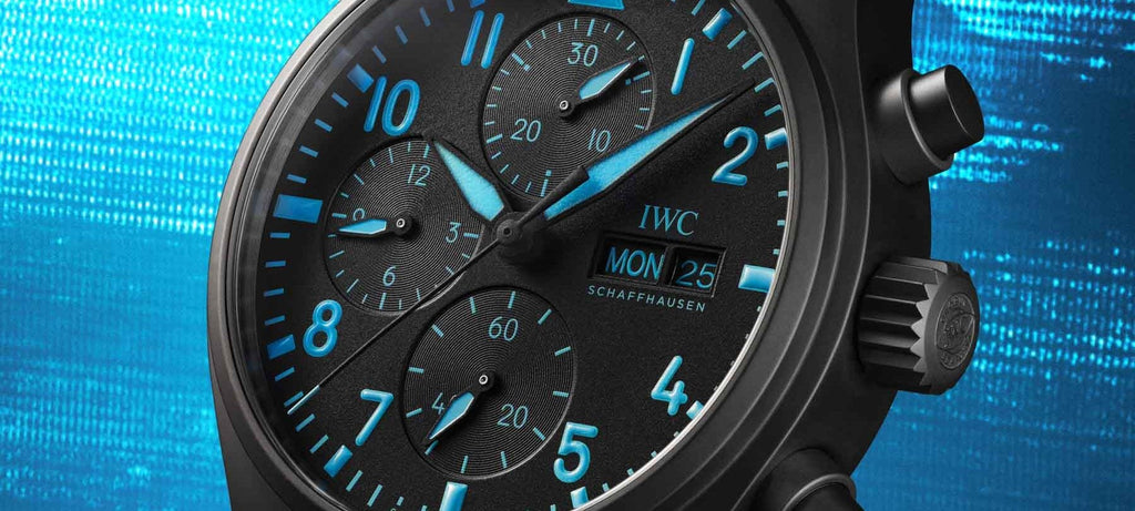 George Russell dévoile les premières montres de pilote en édition limitée signées IWC