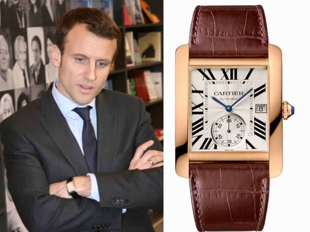 Une montre à 80 000 €, une Lip à moins de 200 € : la collection de montres de Macron défie toute logique