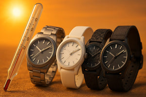 40 °C au soleil ? Voici les 3 matériaux de montre qui tiennent le choc en pleine canicule 2025!