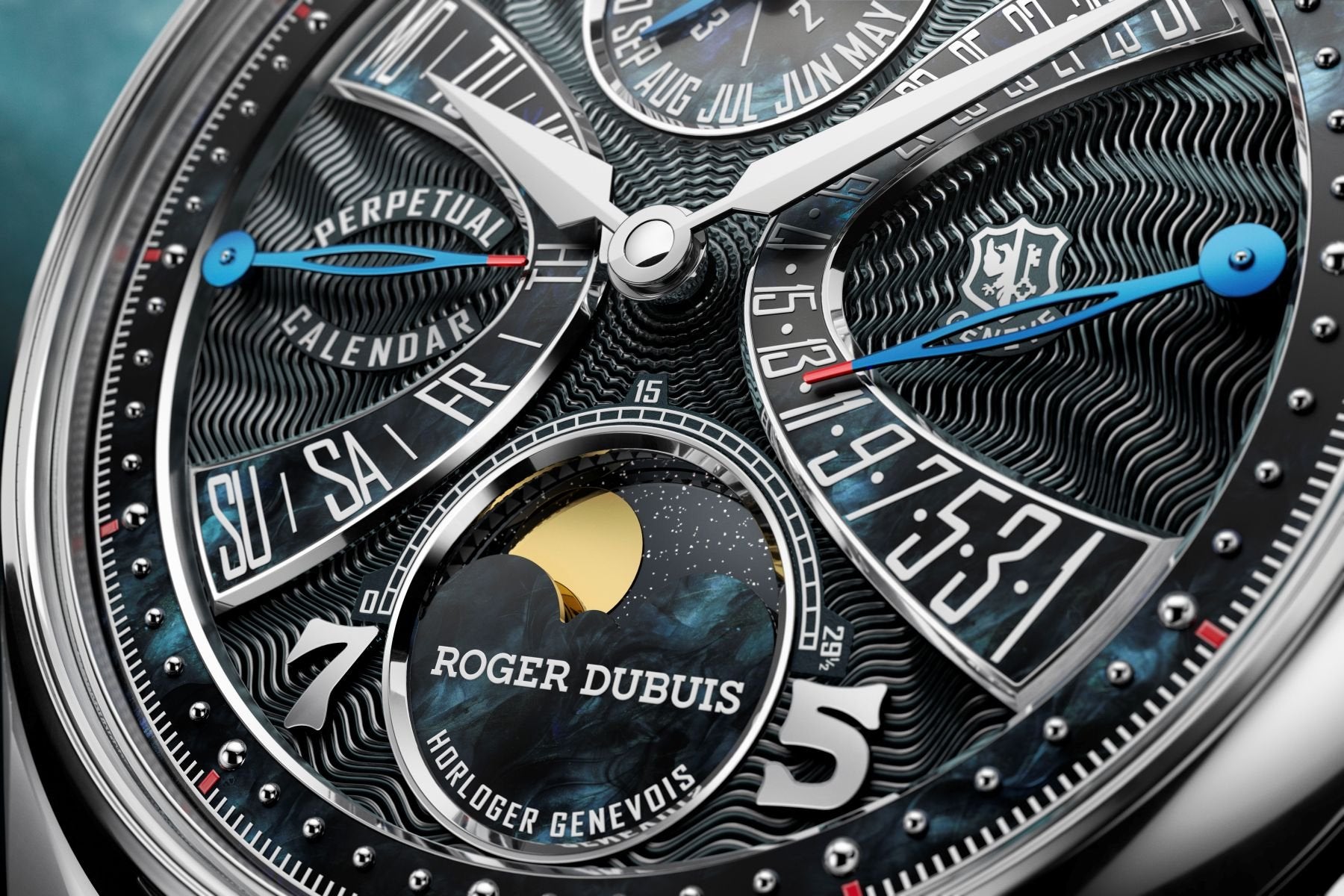 Roger Dubuis dévoile une montre unique à Dubaï : 1 seule pièce, 38 mm de platine, complication rare