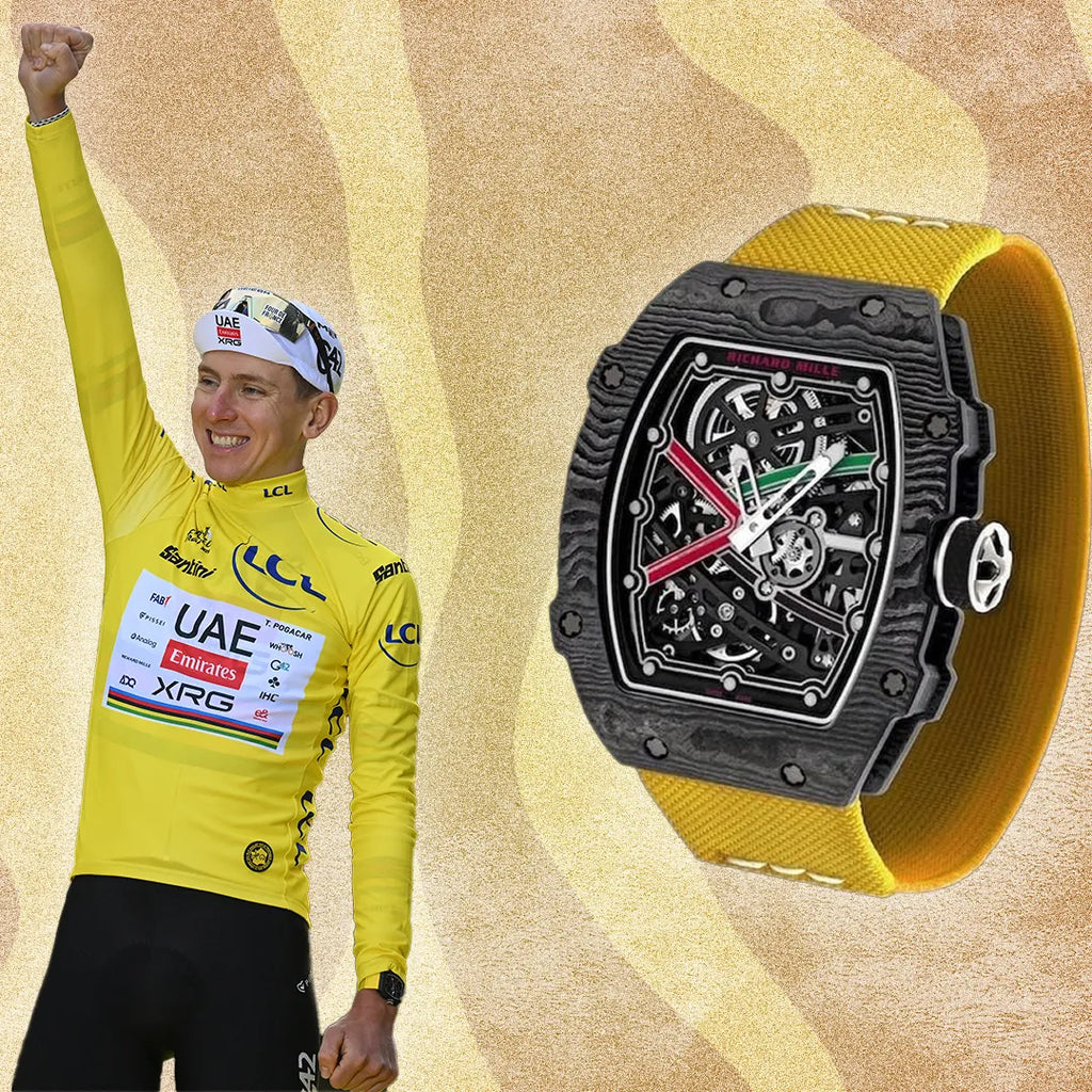 Cette montre Richard Mille coûte 300.000 €, et a survécu à 21 étapes du Tour de France