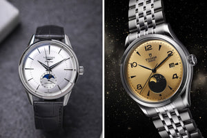 Cette montre Longines moonphase à 2 800 $ défie une Tudor à 3 375 $ : le duel inattendu