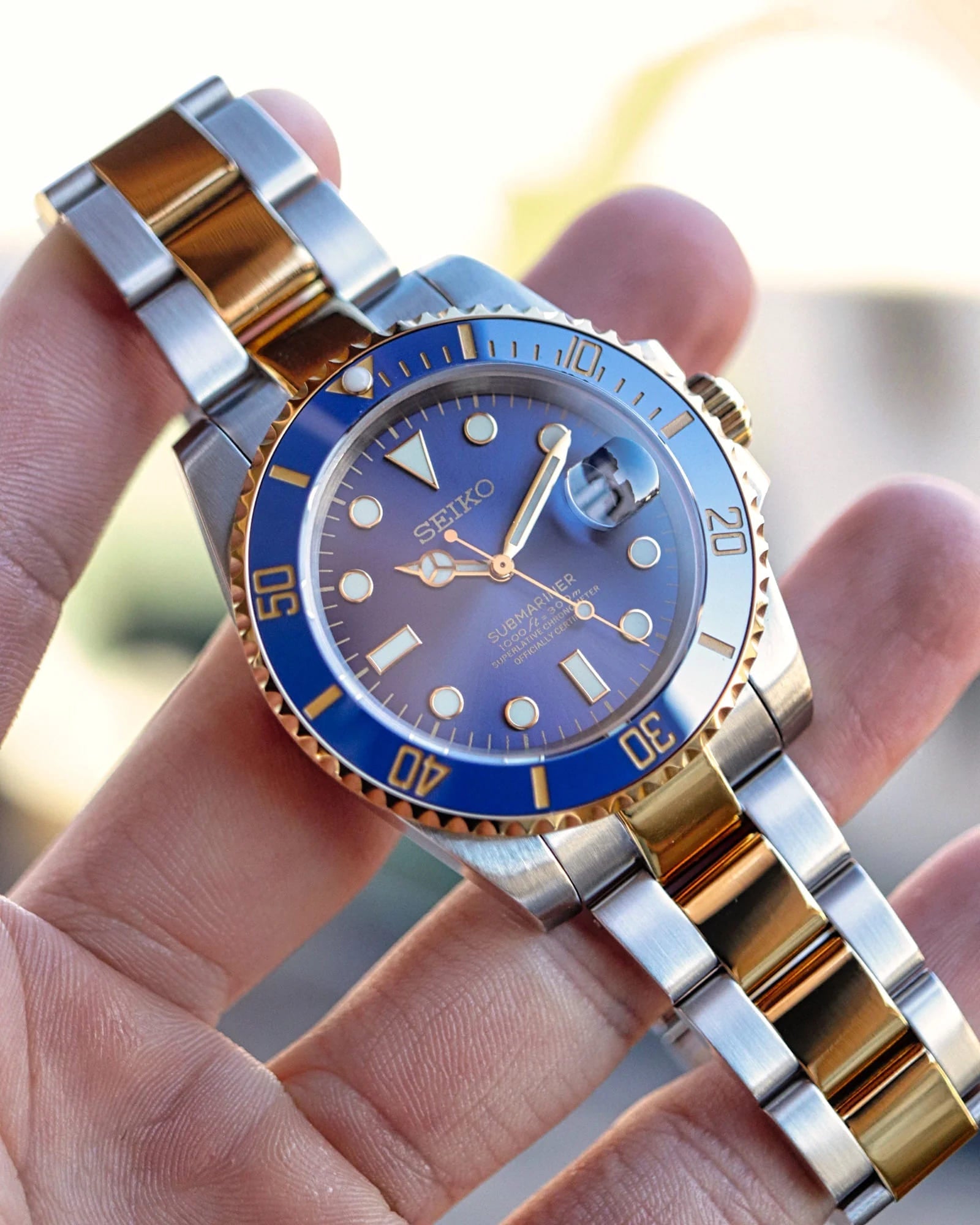 CES SEIKO MODIFIÉES IMITENT PARFAITEMENT LES ROLEX… ET C'EST LÉGAL