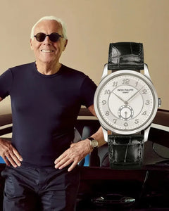 Giorgio Armani et ses montres : trois modèles cultes et une collaboration horlogère secrète