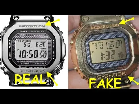 Fausse g shock vs vraie : 11 astuces d’experts pour ne pas se faire avoir !