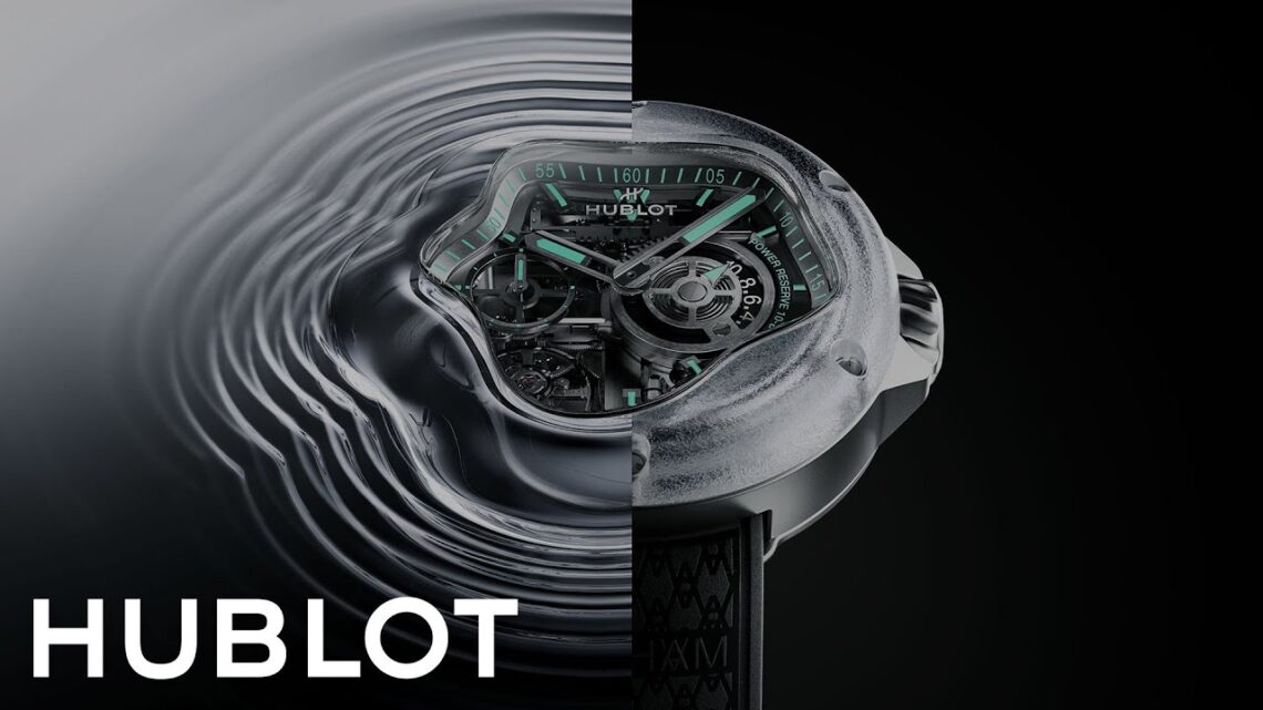 Hublot x Arsham : cette montre en saphir transparent titane évoque un bijou liquide de 200 000 €