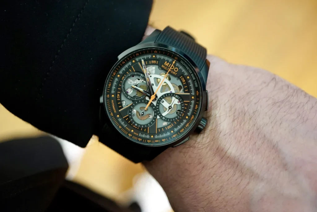 Mido Multifort Skeleton Chronograph : le chronographe squelette suisse qui crée la surprise
