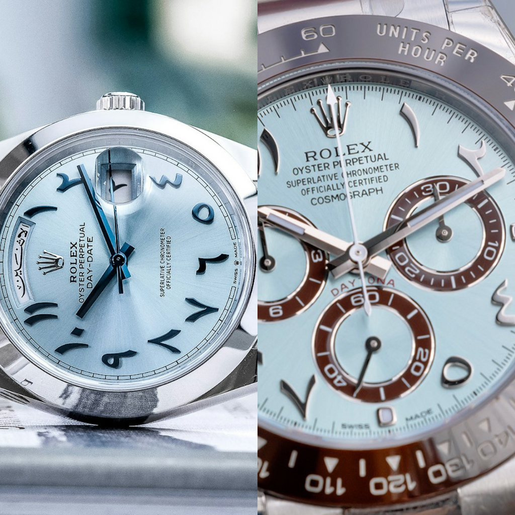 Vous voulez une Rolex cadran arabe ? C'est possible, mais seulement dans ces pays