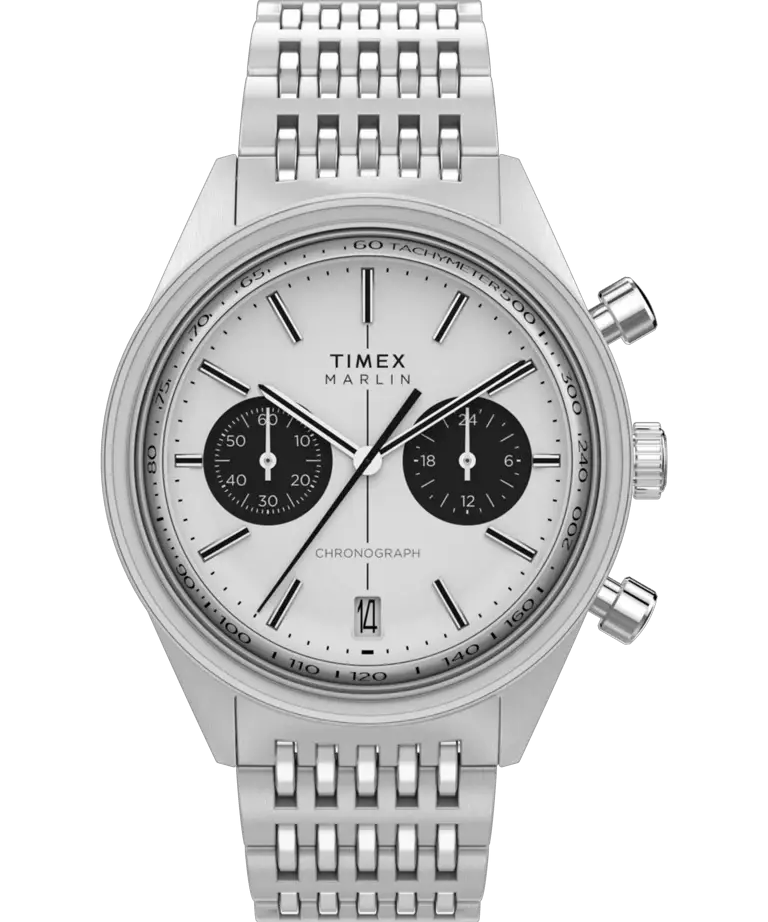 Timex Marlin Jet Chronograph : ce chronographe rétro aux airs suisses séduit à moins de 300 €