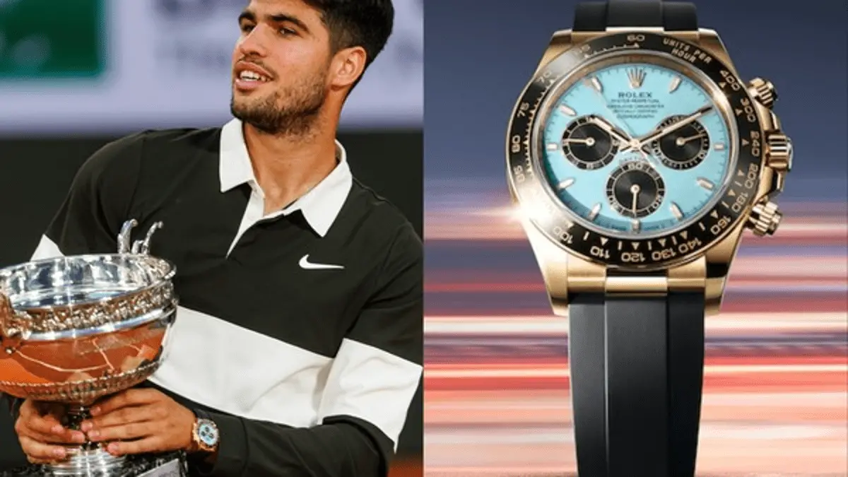 Pourquoi tout le monde parle de la montre Rolex rare à 170.000 € d’Alcaraz après Roland-Garros