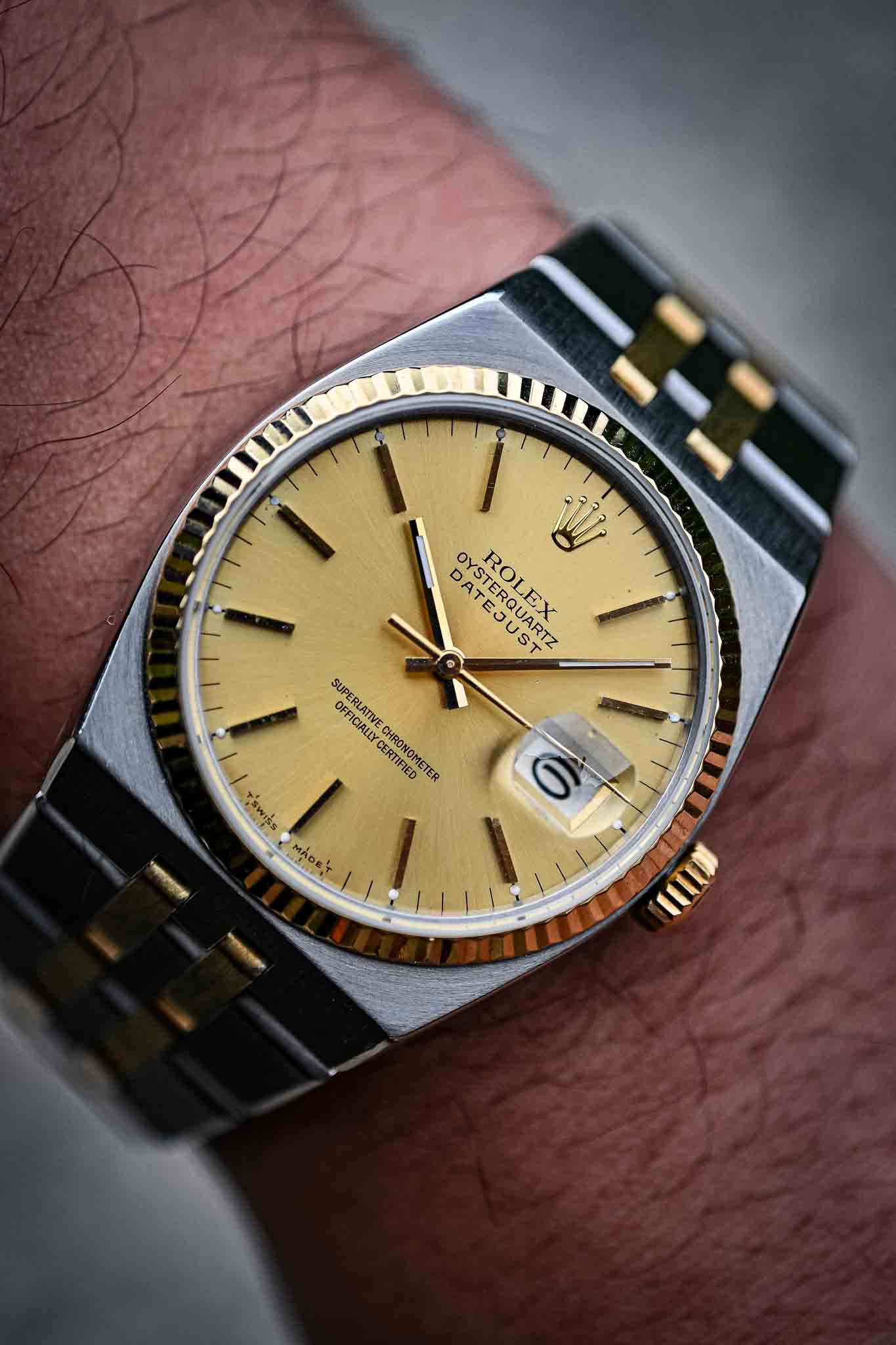 TOUT SAVOIR SUR LA  ROLEX OYSTERQUARTZ