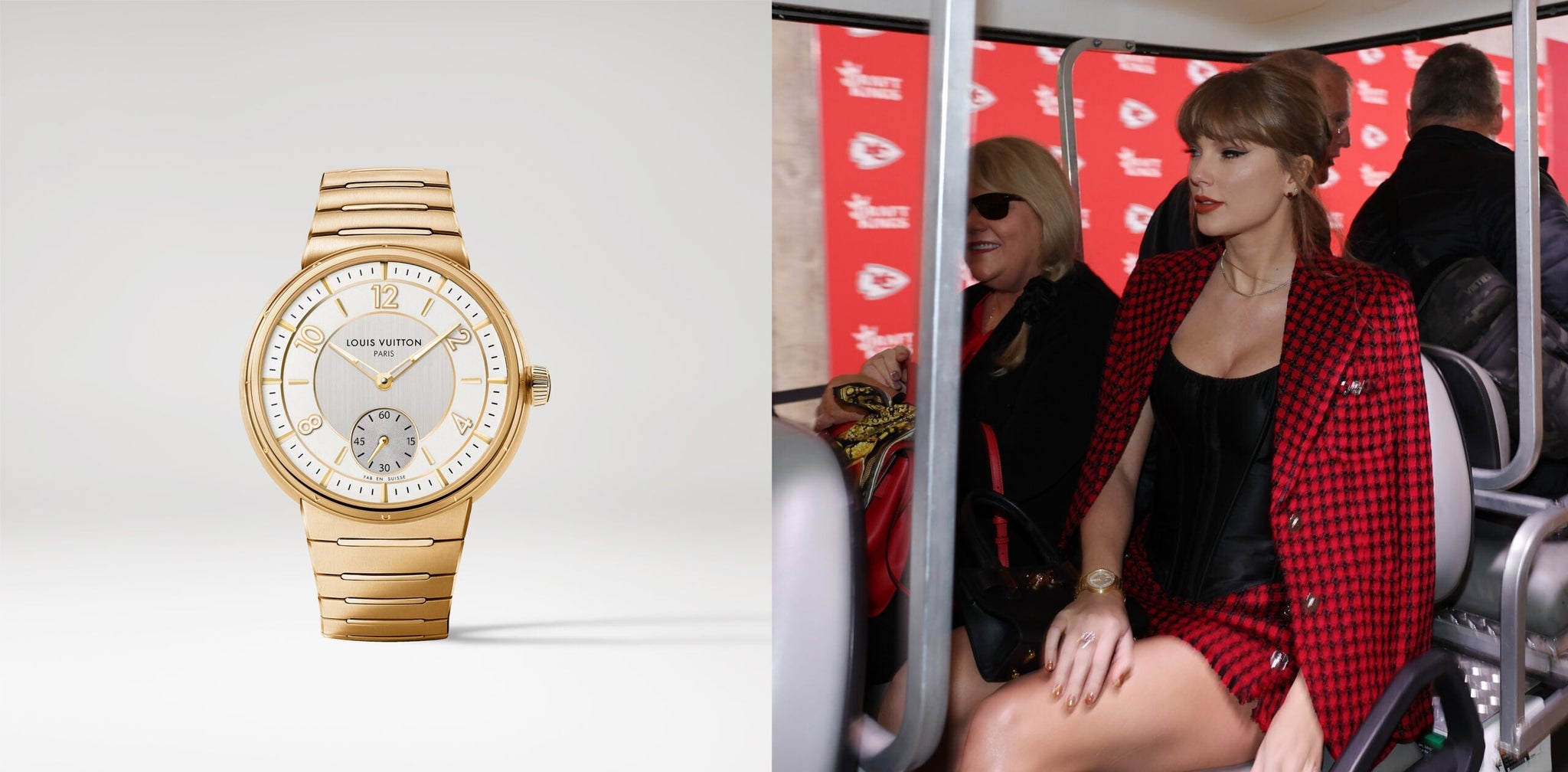 Taylor Swift porte cette Louis Vuitton à 47 000 €... et un détail technique fascine les collectionneurs