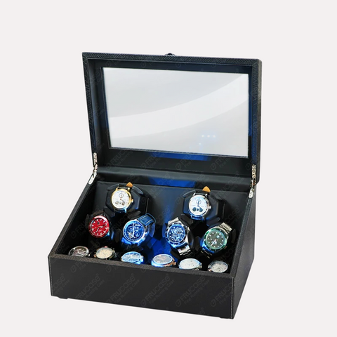 Remontoir Automatique pour Montres Mécaniques 6+6 Capacité