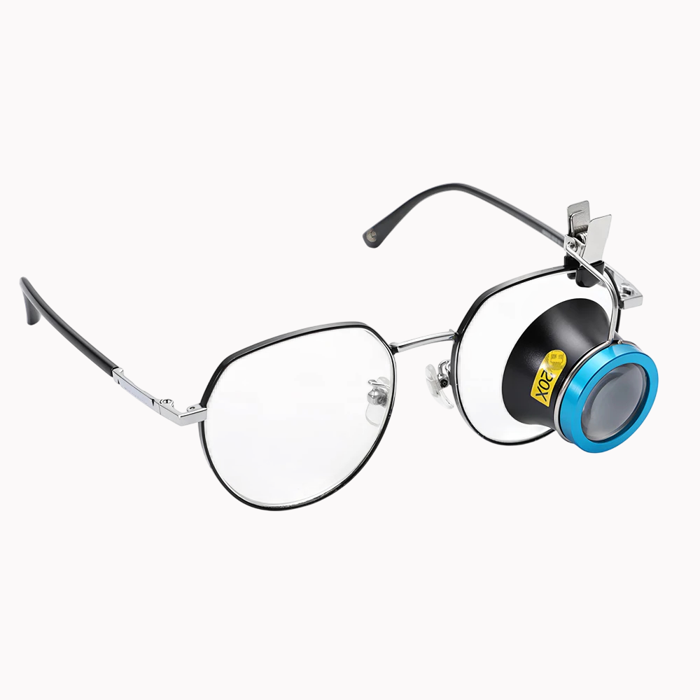 Loupe Clip-On pour Lunettes Horlogerie