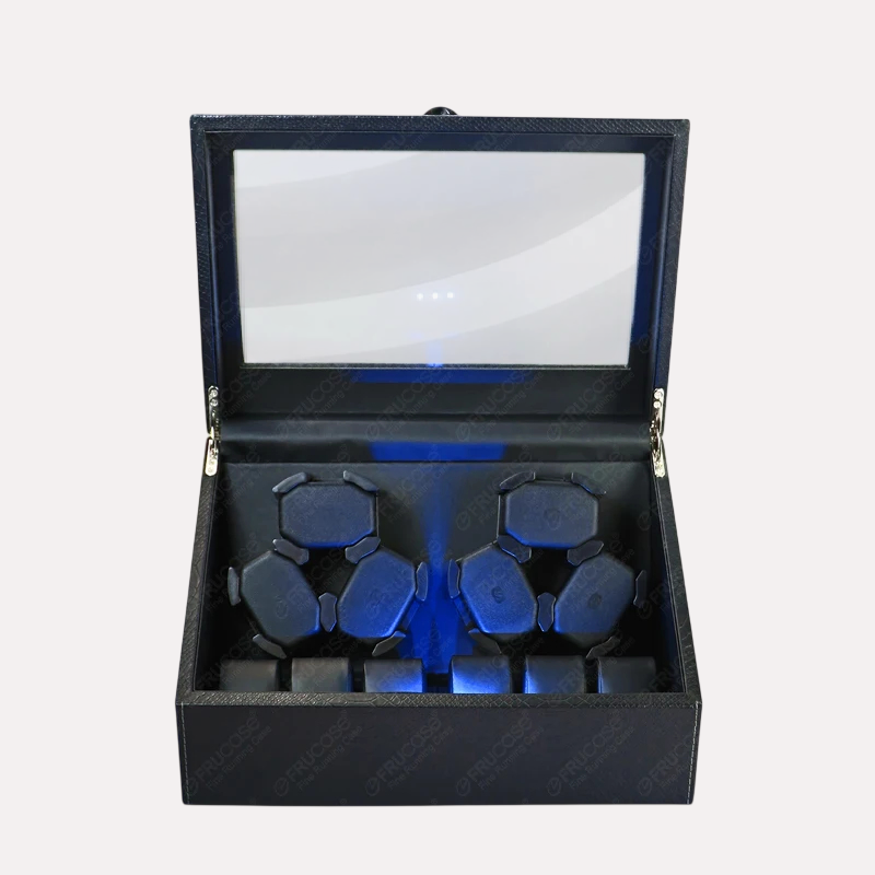 Remontoir Automatique pour Montres Mécaniques 6+6 Capacité