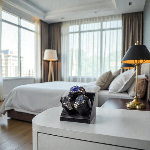 Remontoir Automatique pour Montres Mécaniques - Triple Rotation Silencieuse USB